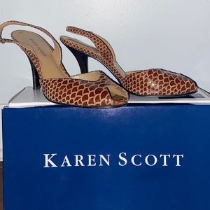 Barely worn Karen Scott heels